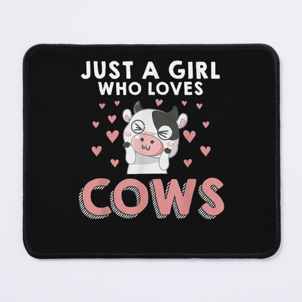 Item preview, Just A Girl Who Loves Cows Farmer Butcher Milk Cow designed and sold by bar0zysbertha.