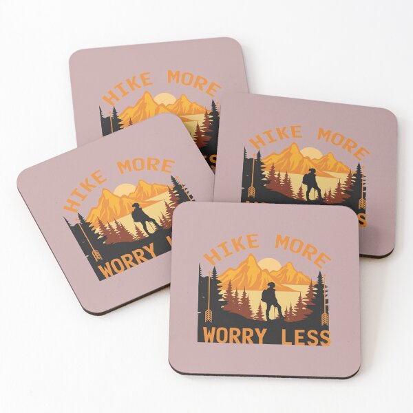 Item preview, Hike More Worry Less designed and sold by HASSANBADRI2050.