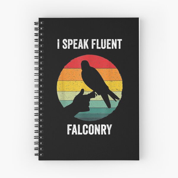 Item preview, I Speak Fluent Falconry Vintage Falconers Hawk Gift  designed and sold by bar0zysbertha.