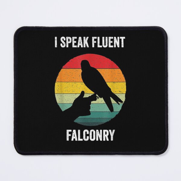 Item preview, I Speak Fluent Falconry Vintage Falconers Hawk Gift  designed and sold by bar0zysbertha.