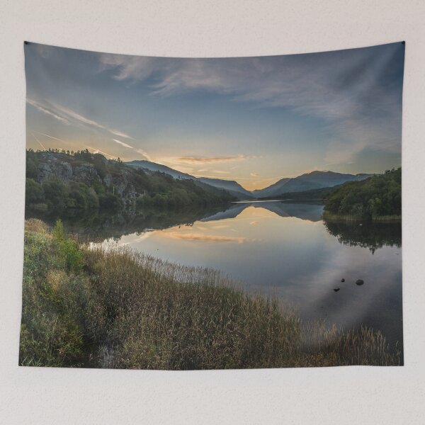 Item preview, Padarn Lake Morning designed and sold by LluniauDafyddEm.