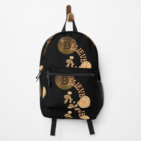 Item preview,  Bitcoin Believe-Black Background  designed and sold by Trendi61.