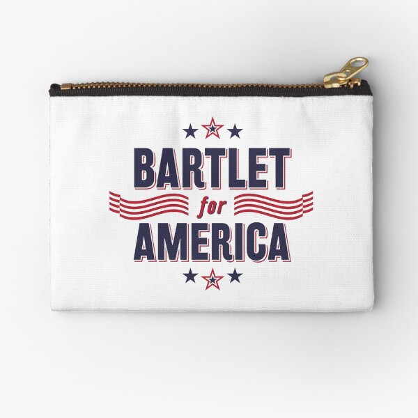 Bartlet For America — NEW DESIGN!!! Zipper Pouch