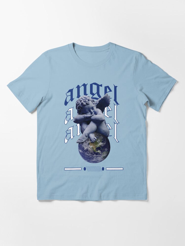 baby blue angel shirt