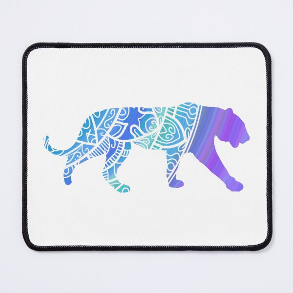 Item preview, Blue Mandala Jaguar designed and sold by Renatas Traideris.