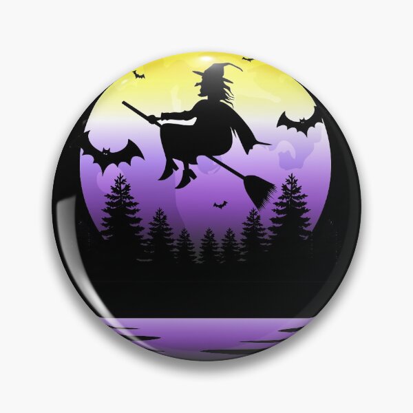 Item preview, Nonbinary Halloween Witch designed and sold by koenluipaard.