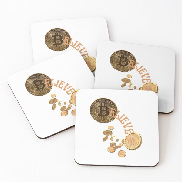 Item preview, Bitcoin Believe-White Background  designed and sold by Trendi61.