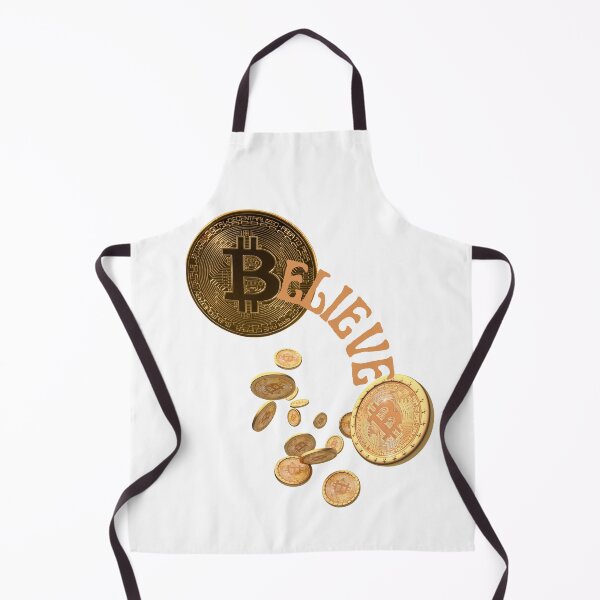 Item preview, Bitcoin Believe-White Background designed and sold by Trendi61.
