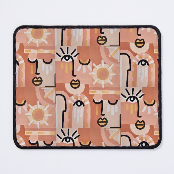 Item preview, Colorful abstract faces - Art print designed and sold by Ysivie.