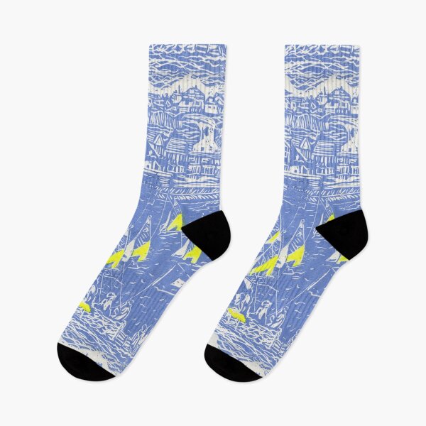 Item preview, Regatta in Blue and Yellow designed and sold by LymphomaLass.