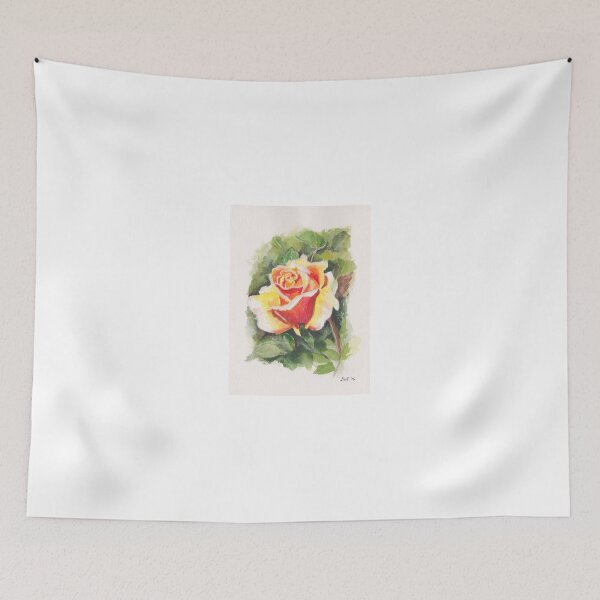 Item preview, A rose in the Benalla Botanic Gardens designed and sold by Dai Wynn Fine Art.