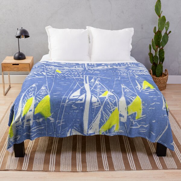 Item preview, Regatta in Blue and Yellow designed and sold by LymphomaLass.
