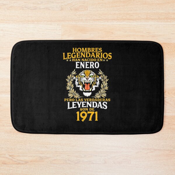 Item preview, Mens 50th Birthday Gift For Him Cumpleaños 50 Enero 1971 Tigre  designed and sold by bar0zysbertha.