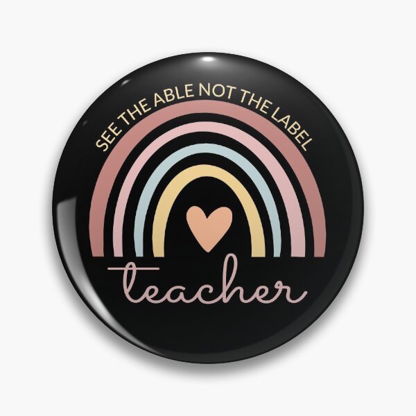 Item preview, See The Able Not The Label - Teacher I designed and sold by Lemon Pepper.