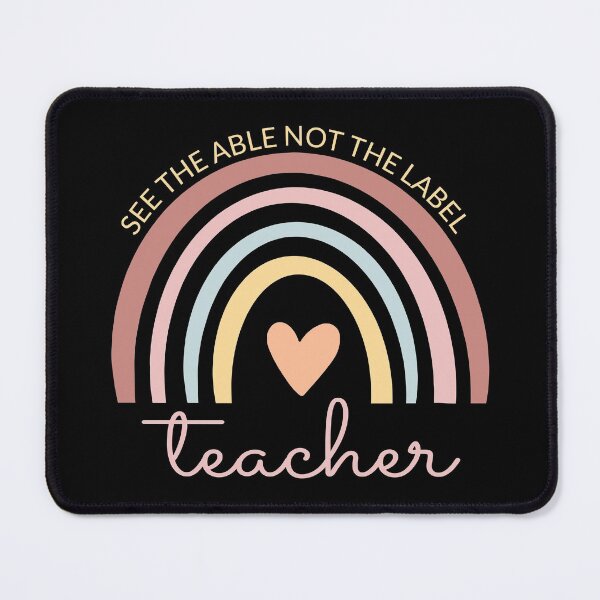 Item preview, See The Able Not The Label - Teacher I designed and sold by Lemon Pepper.