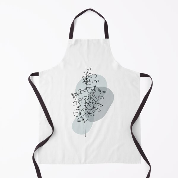 Item preview, Silver Dollar Eucalyptus Line Drawing with Modern Colors designed and sold by makesbymiss.