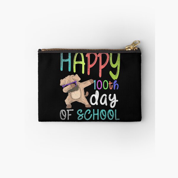 Item preview, Happy 100th Day Of School Dabbing Pug Dog 100 Days Of School  designed and sold by bar0zysbertha.
