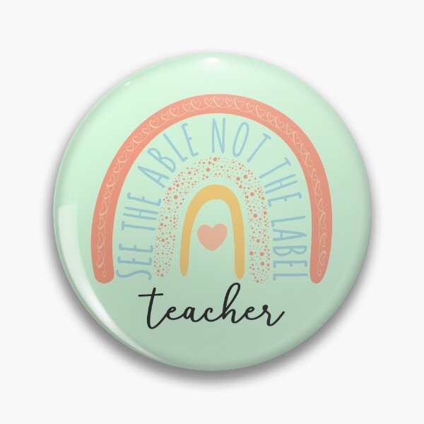 Item preview, See The Able Not The Label - Teacher II designed and sold by Lemon Pepper.