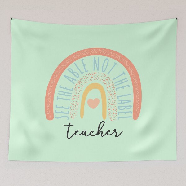 Item preview, See The Able Not The Label - Teacher II designed and sold by Lemon Pepper.