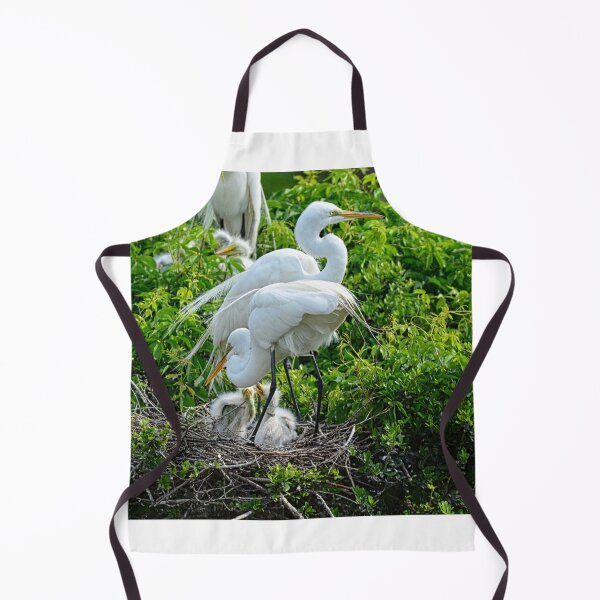 Item preview, Great Egrets And Babies designed and sold by LisaWootenPhoto.