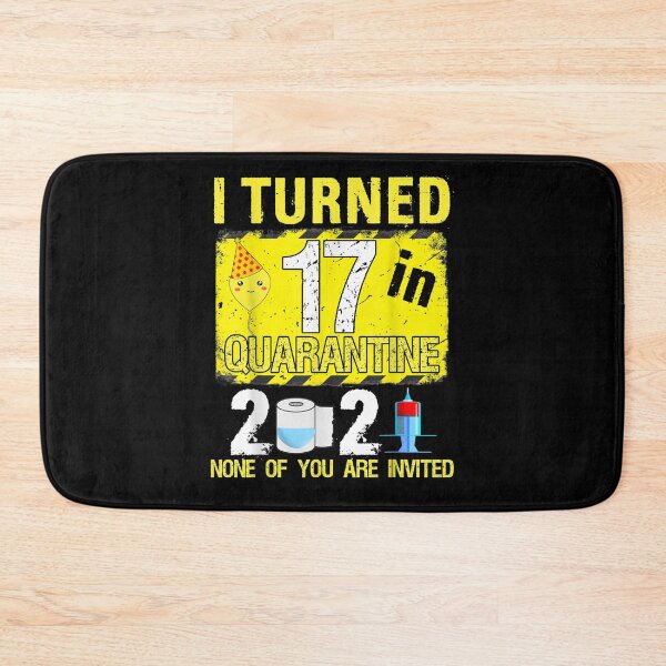 Item preview, 17 Year Old 17th Birthday I Turned 17 In Quarantine 2021  designed and sold by bar0zysbertha.
