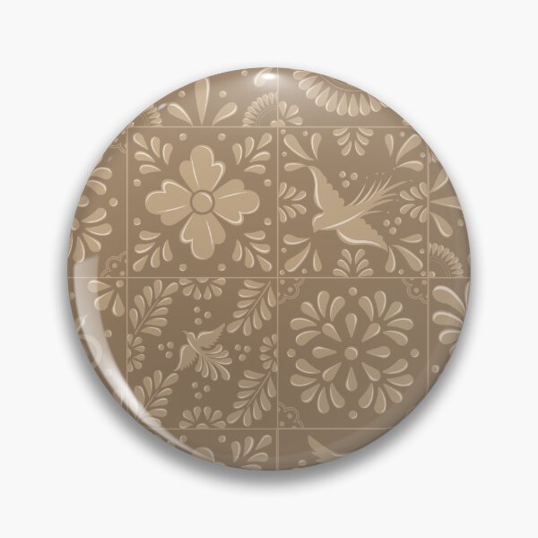 Item preview, Mexican Sand Color Talavera Tile Pattern by Akbaly designed and sold by Akbaly.
