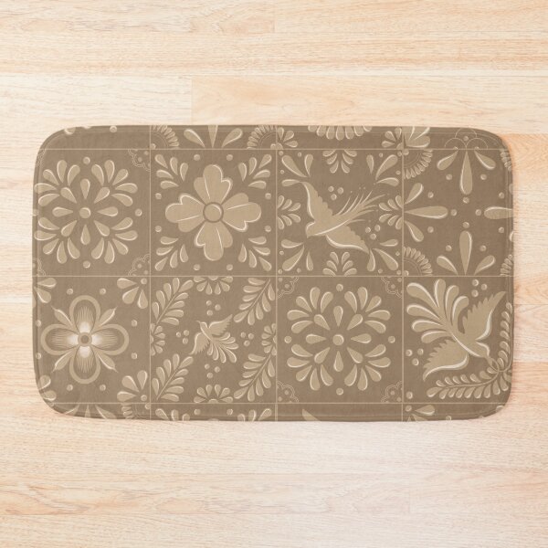 Item preview, Mexican Sand Color Talavera Tile Pattern by Akbaly designed and sold by Akbaly.