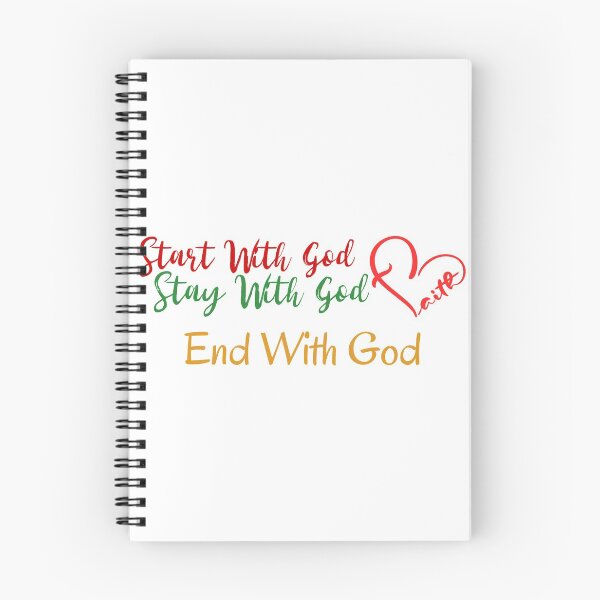 Item preview, Empiece, quédese y termine con Dios. designed and sold by Jessine Fowler.
