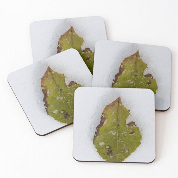 Item preview, Early Snow Green Leaf designed and sold by Bill Spengler's Photographic Thoughts.