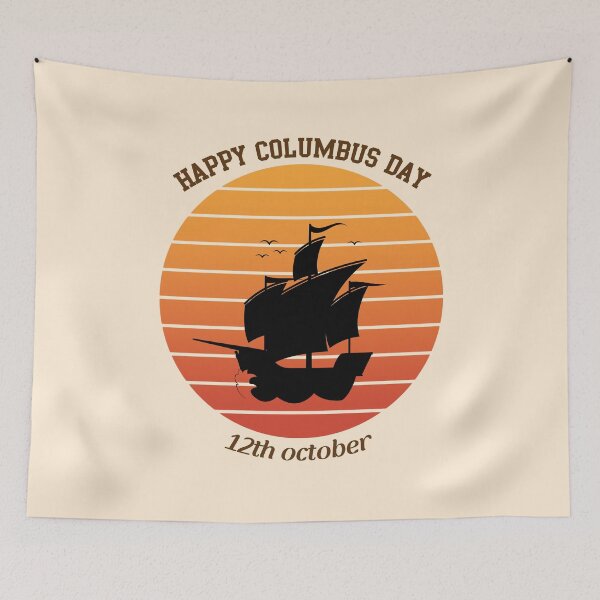 Item preview, Happy Columbus day shirt , Columbus day lovers , shirt for Columbus day , Gift for Columbus day, dad gift, American Shirt, Adult Clothing, designed and sold by jake aff47.