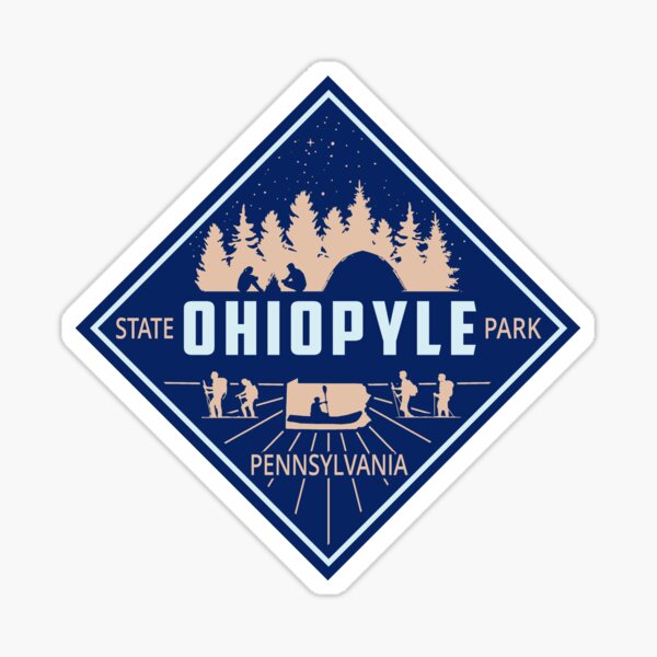 Item preview, Ohiopyle State Park Diamond Logo designed and sold by VanyaKar.