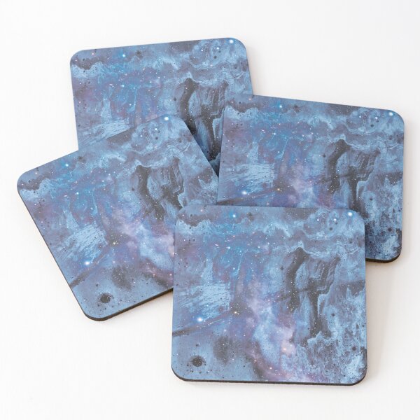Item preview, Blue Navy Cloudy Space designed and sold by HansBlame.