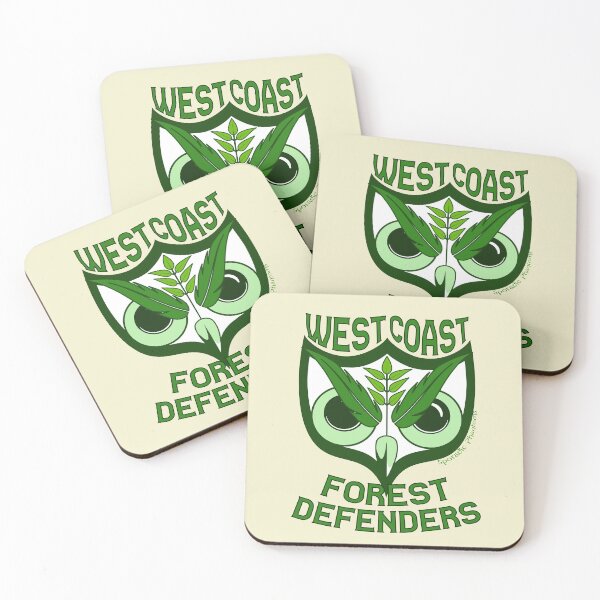 Item preview, West Coast Forest Defenders logo designed and sold by SporadicMerch.