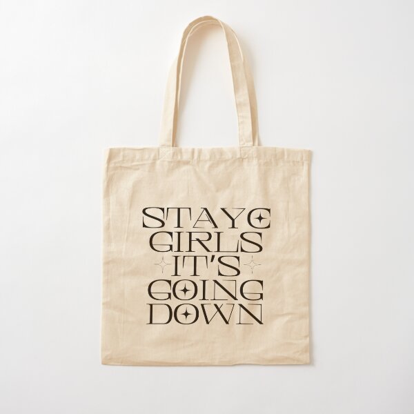 STAYC GIRLS I’TS GOING DOWN TOTE BAG / ECO BAG Cotton Tote Bag