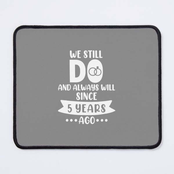 Item preview, 5Th 5 Year Wedding Anniversary Still Husband Wife designed and sold by DyanStoy.