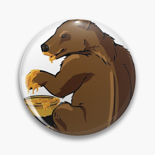 Item preview, Honey dipped Brown Bear designed and sold by Marlyena1.