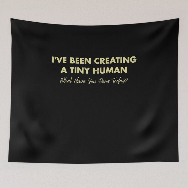 Item preview, Creating Tiny Human Sarcastic Pregnancy Funny vintage designed and sold by Amineharoni.