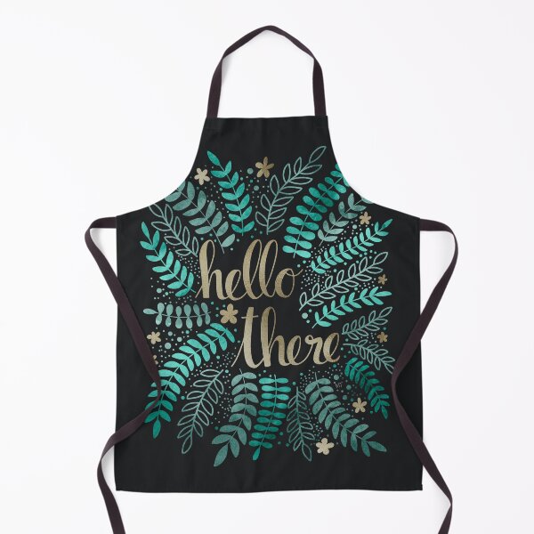 Item preview, Hello There - Green and Gold designed and sold by monitdesign.