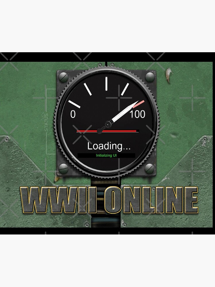 Thumbnail 5 of 5, Mouse Pad, Original Loading Screen designed and sold by WWIIOnline.