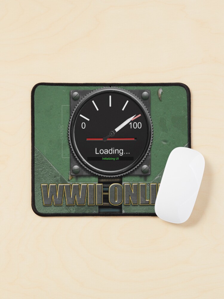 Thumbnail 1 of 5, Mouse Pad, Original Loading Screen designed and sold by WWIIOnline.