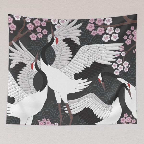Item preview, Japanese Cranes designed and sold by Judit Gueth.