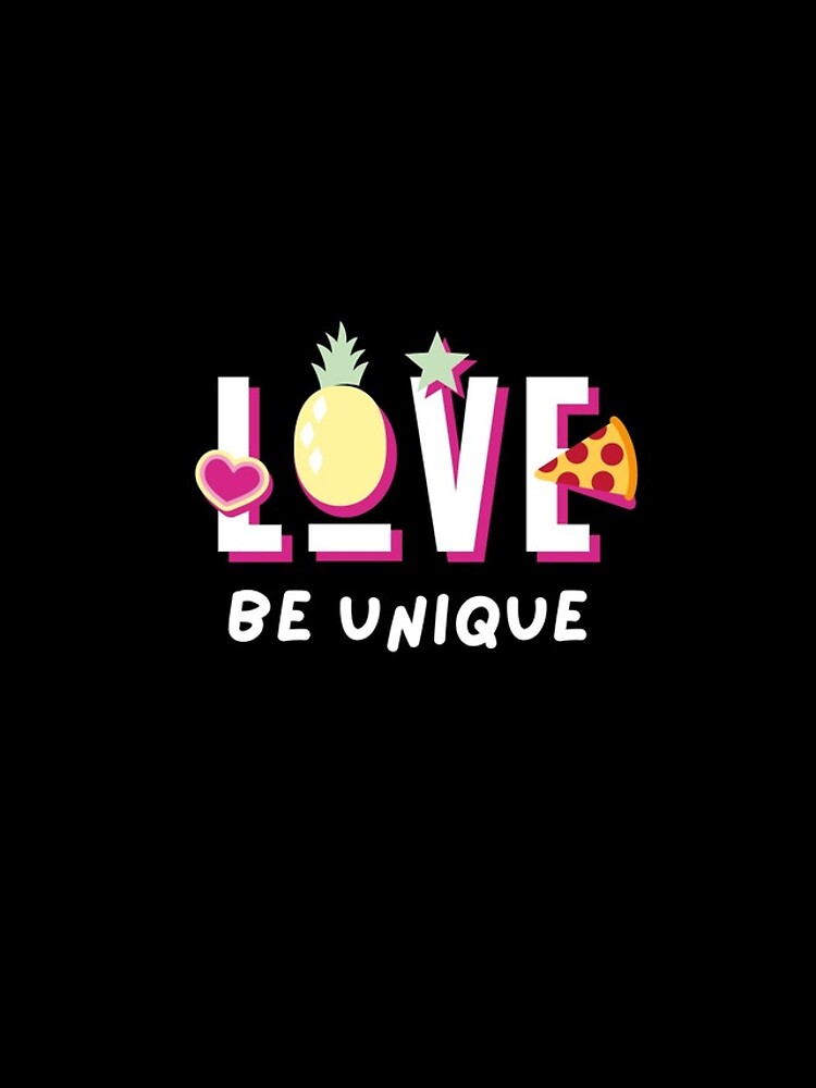 Discover Love Cute Pride Pineapple Pizza iPhone Case