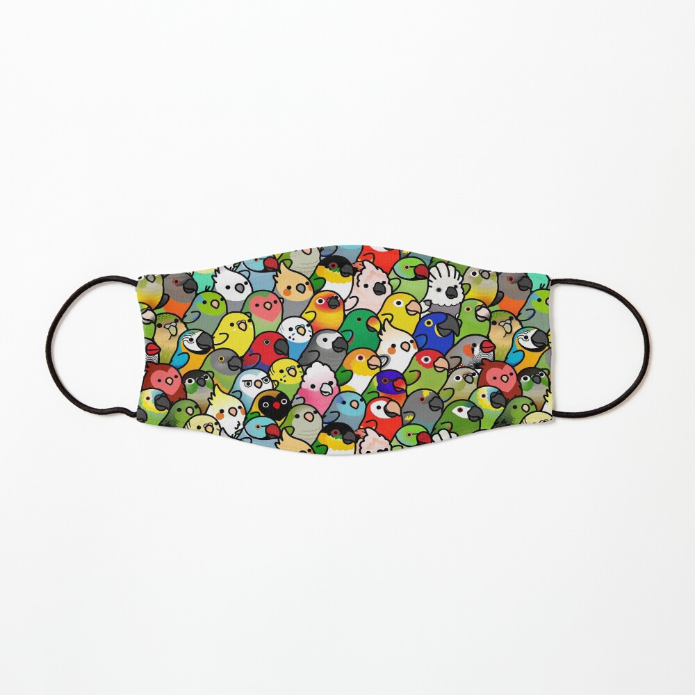 Everybirdy Pattern Mask