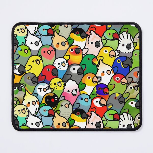 Everybirdy Pattern Mouse Pad