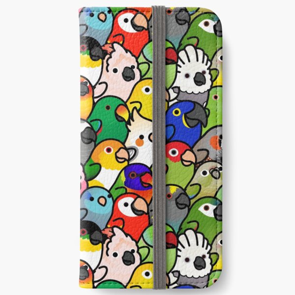 Everybirdy Pattern iPhone Wallet