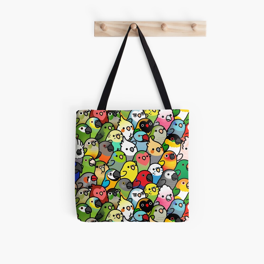 Everybirdy Pattern Tote Bag