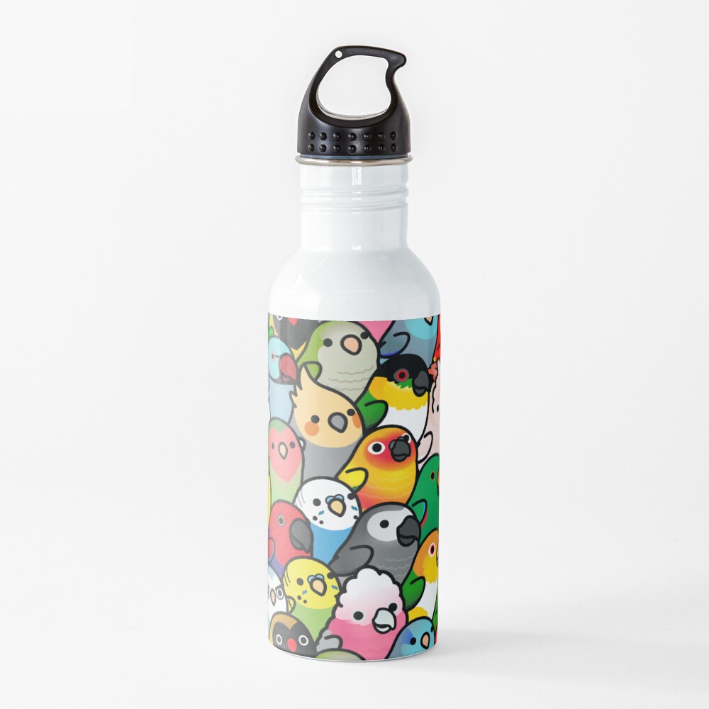Everybirdy Pattern Water Bottle