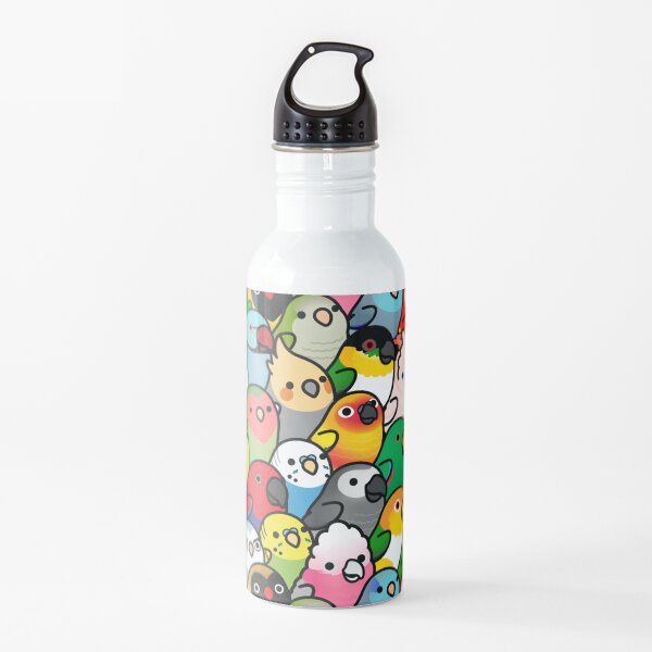 Everybirdy Pattern Water Bottle