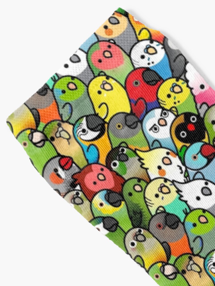 Alternate view of Everybirdy Pattern Socks
