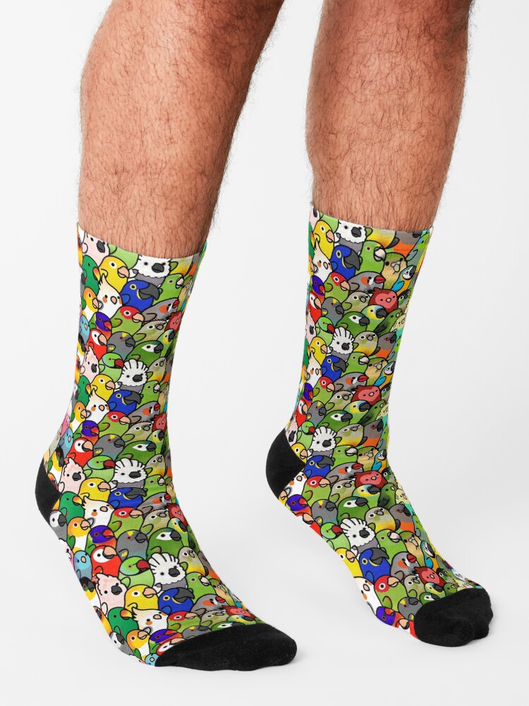 Alternate view of Everybirdy Pattern Socks